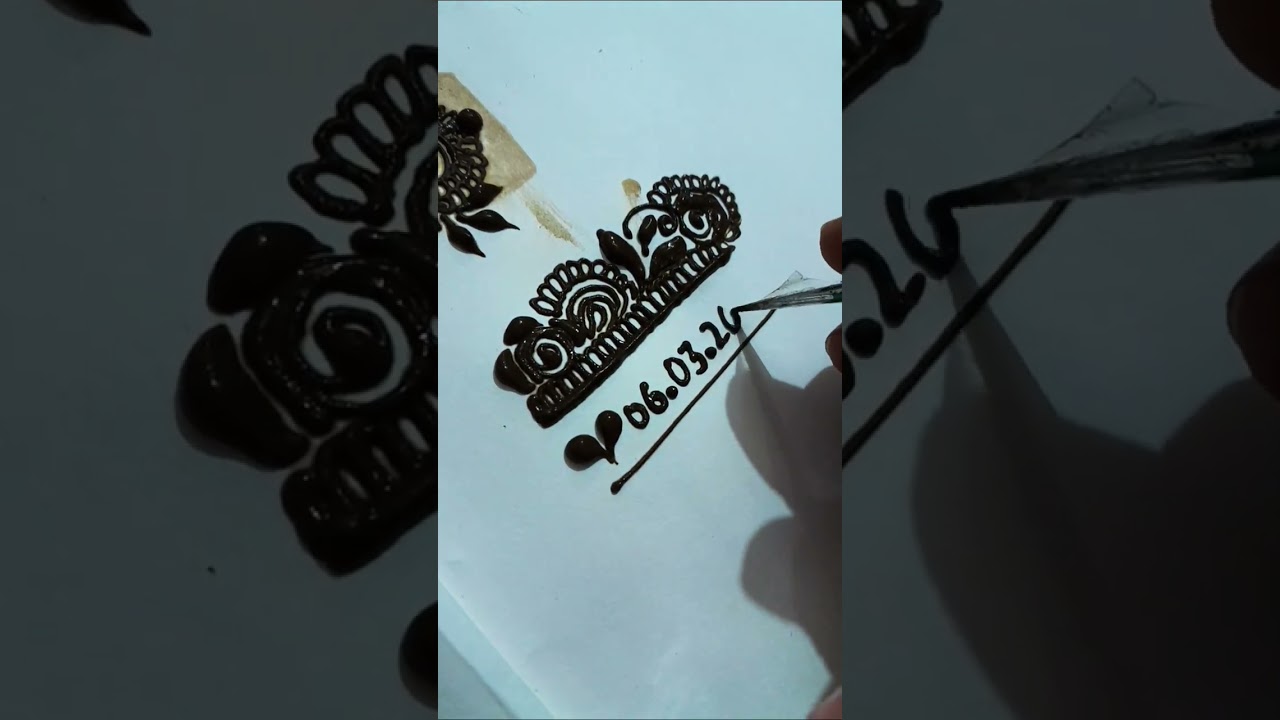 very Easy mehendi design  