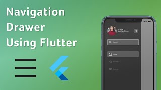 how to build a navigation drawer in flutter