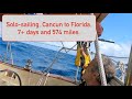 Skipjack Sailing 48  Solo  Cancun to Florida   7+ days and 572 miles