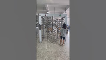 Full height turnstile-Dual Lane