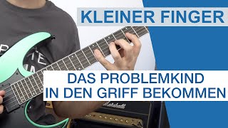 Tipps und Tricks zum Gitarre spielen: Problemkind kleiner (4.) Finger