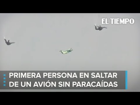 Primer hombre que saltó a 25.000 pies de altura sin paracaídas y sobrevivió | EL TIEMPO