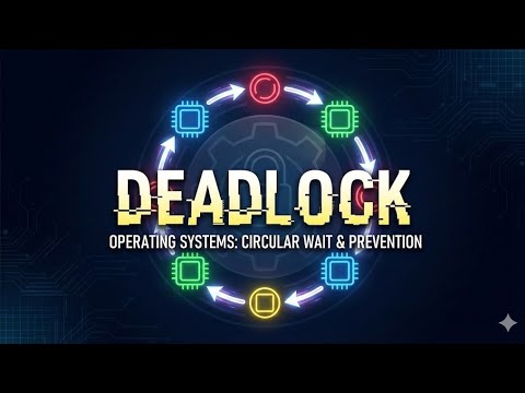 Deadlock in OS Explained 🔒 | Why Processes Get Stuck? - YouTube