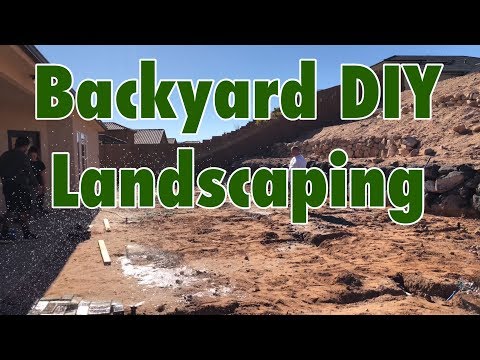 DIY Backyard Landscaping Part I