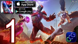 Power Rangers Legacy Wars Android iOS Walkthrough - Gameplay Part 1 - Training Pit, Angel Grove screenshot 2