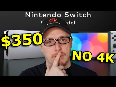 NEW Nintendo Switch REVEALED! NO 4k but OLED Screen? Lets talk...