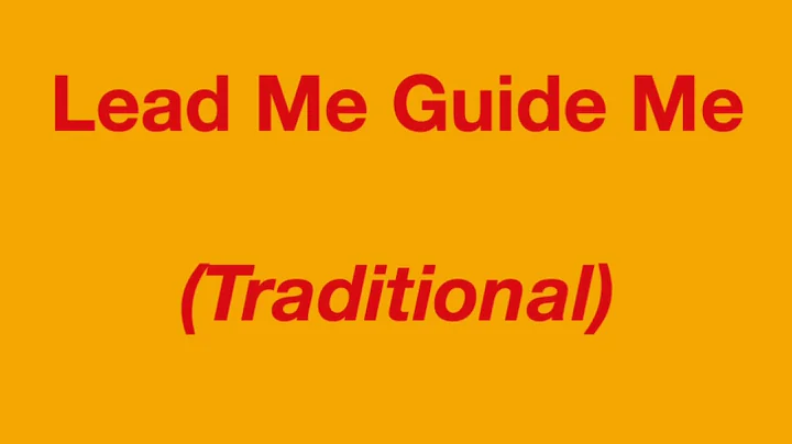 Lead Me Guide Me (Rev. Meeks and Salem)