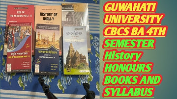 GUWAHATI UNIVERSITY CBCS BA 4TH SEMESTER ENGLISH HONOURS BOOKS AND SYLLABUS BIDYA BOOKS