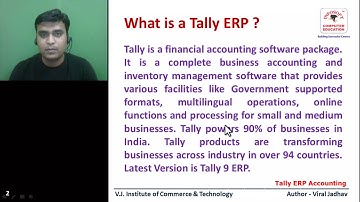 Tally ERP9 Tutorial in Hindi : 1/50 Introduction to Tally