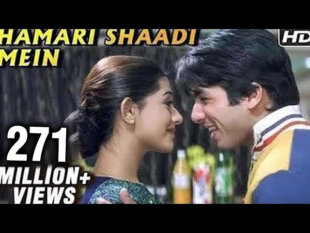 Hamari Shaadi Mein - Vivah - Shahid Kapoor, Amrita Rao - Superhit Bollywood Song class=