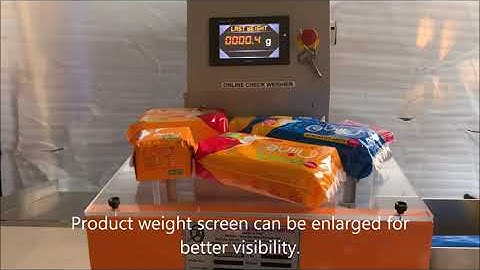 Automatic Online Check-Weigher for Packets Pouches Boxes by Thermocare Industries Limited
