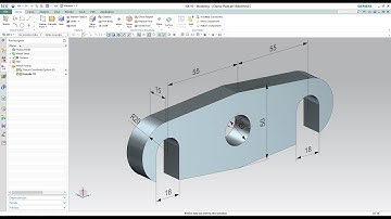 Siemens PLM NX - Jig Assembly Part#4 (Clamp Plate)