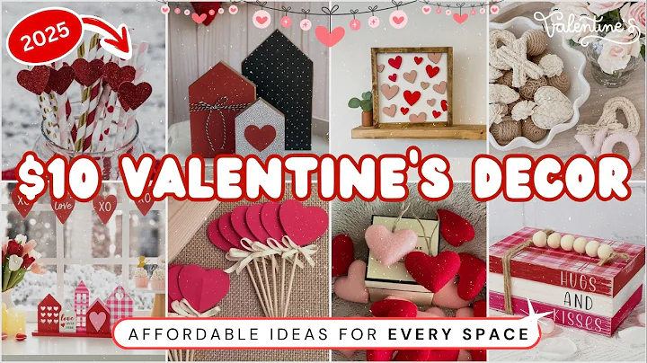 Best 200+ DIY Valentine's Day Decorations 2025 | Affordable Dollar Tree & Hobby Lobby Hacks