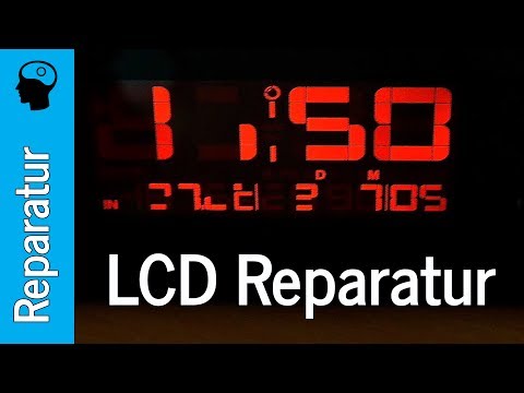 LCD Reparatur - Oregon Scientific Projektions Uhr