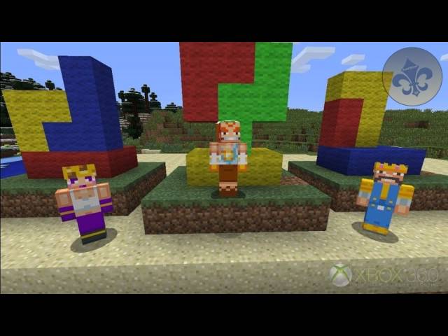 Minecraft - Xbox 360: Skin Pack 3 Announced!!! Cow, Skeleton