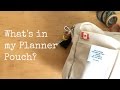 What's In My Planner Pouch | Planner Essentials | Delfonics Utility Pouch