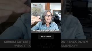 Miriam Cutler discusses why she loves scoring documentaries!