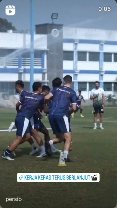 Keseruan Latihan Persib Bandung, Kang Luis Milla memang Top