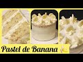 Pastel de Banana (super facil y Delicioso)