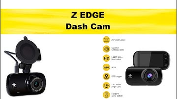 Z Edge  Z3G Dash Camera