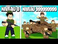 MON ARMÉE NIVEAU 999,999,999 DANS ROBLOX !