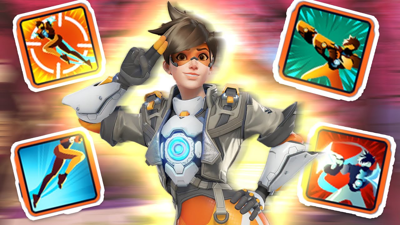 This Build Makes Tracer So FUN in Overwatch Stadium