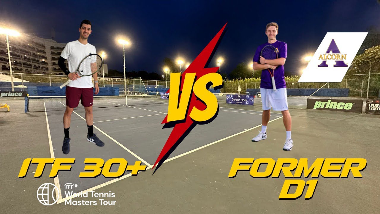 ITF Masters 30+ vs Former D1 College Player - Tennis Match - YouTube