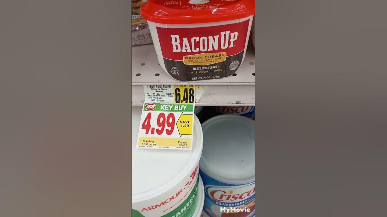 Bacon Up, Bacon Grease, 14 oz (396 g)