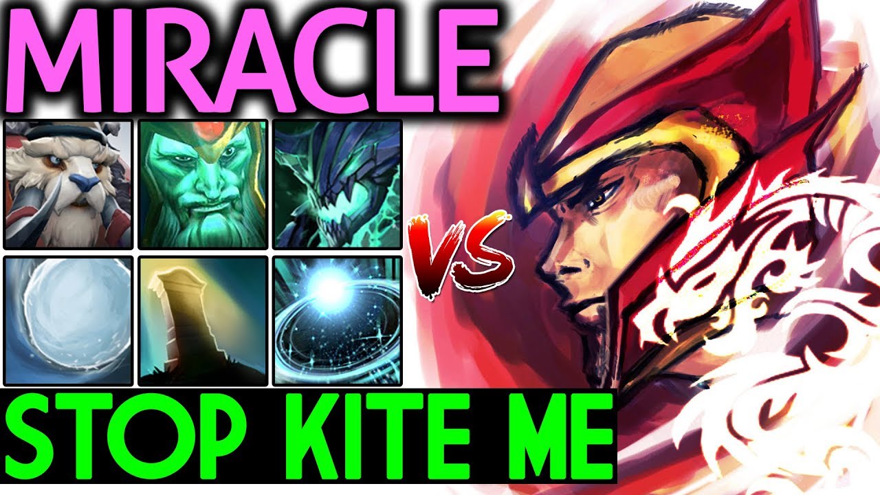 Miracle- Dota 2 [Dragon Knight] Why always kite me? - YouTube