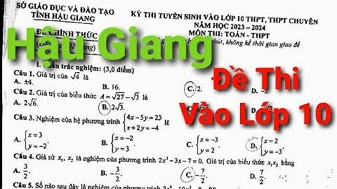 Đề cương tuyển sinh lớp 10 môn toán năm 2024