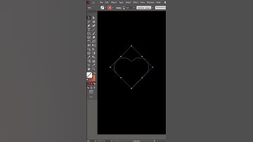 Heart Shape —— Illustrator Tutorial