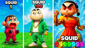 Upgrading to SQUID GAME SHINCHAN in GTA 5