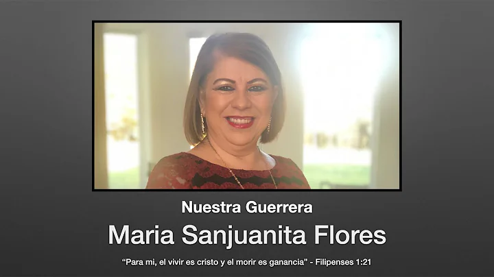 Nuestra Mama, Pastora y Guerrera Maria Sanjuanita ...