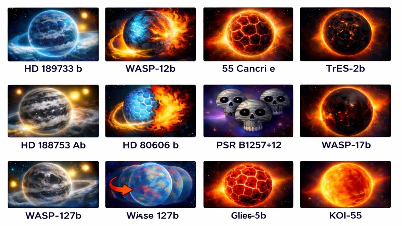 The Most Disturbing Planets Ever Found explained #astronomy #space ...