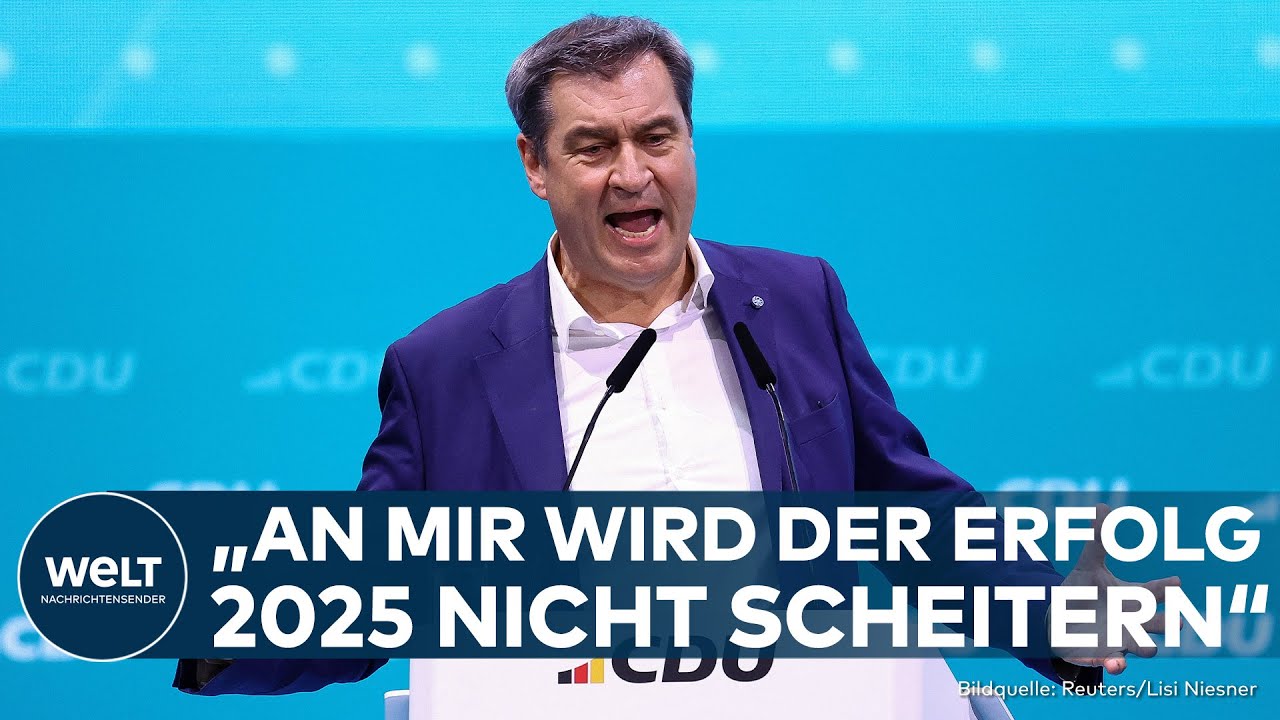 CDU-PARTEITAG: Kann Merz Kanzler? \