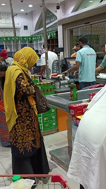 Antrian di market kabayan #shorts