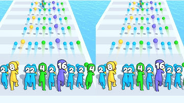 2048 merge Grabber (voodoo) game play video