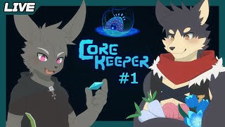 【Core Keeper # １】地中の底にてマイペース探検生活！【やたの かがみ・とけい そう/獣人Vtuber/Reverse Clock】