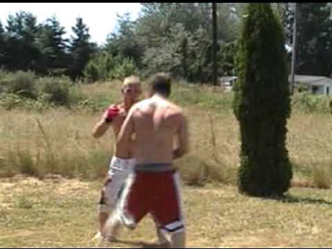 backyard fights (Jake the Savage fights Josh the Monkey ...
