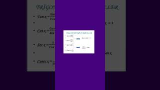 Trigonometri Formülleri