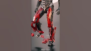 Ironman leg assembling animation