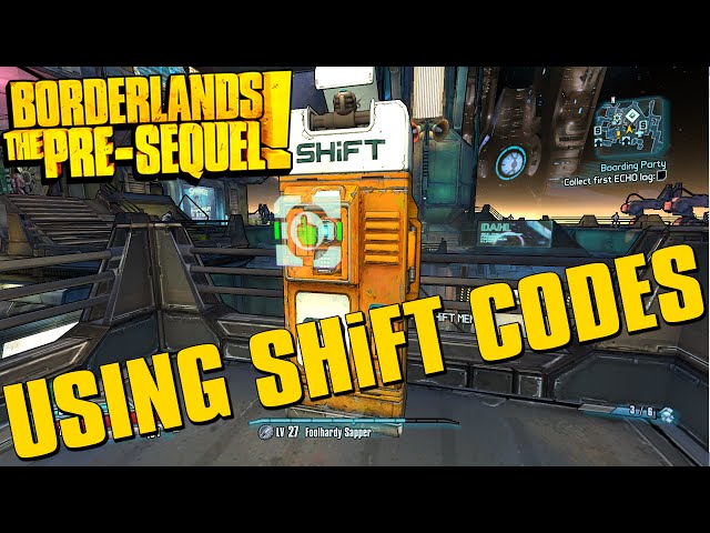 Borderlands the Pre-Sequel! Golden Chest Shift codes for