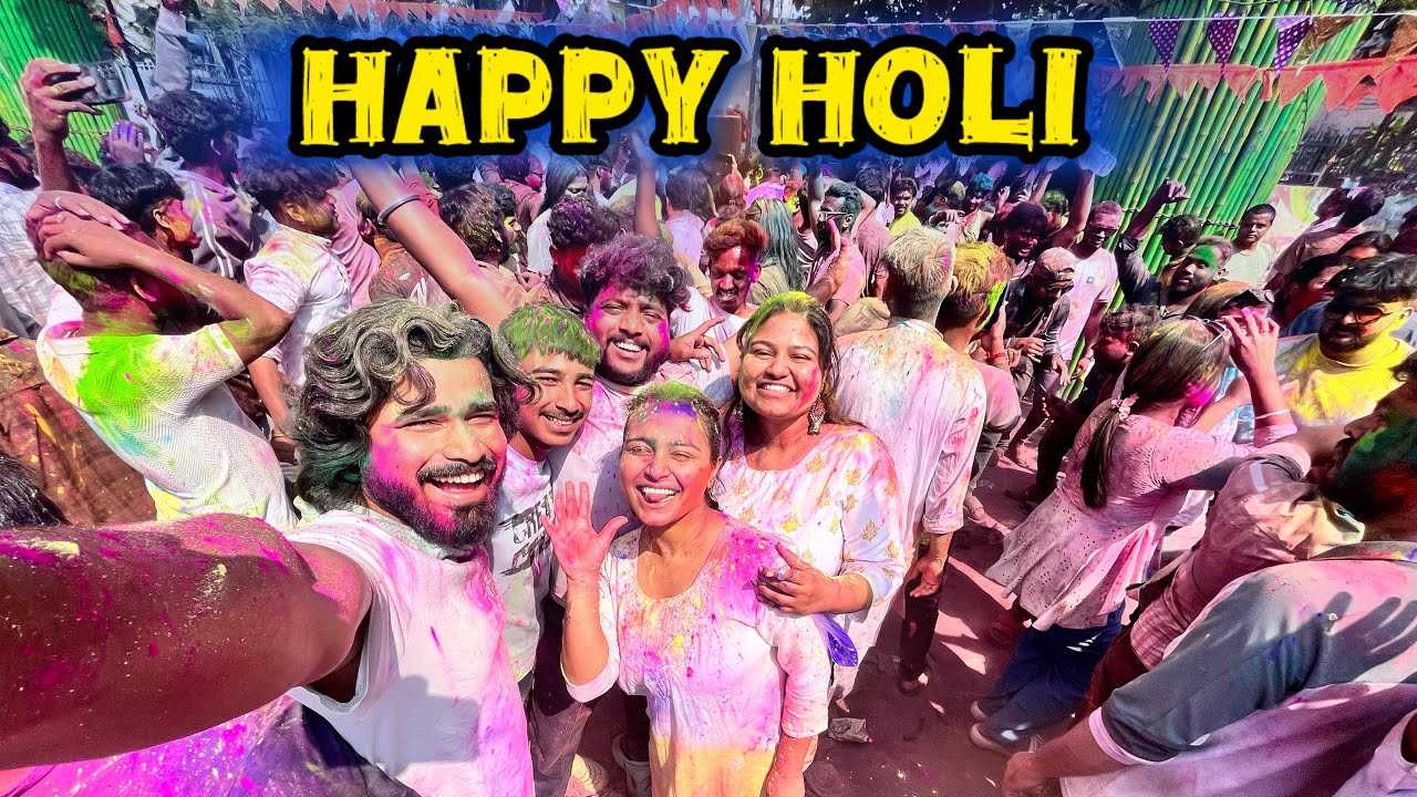 Our Holi celebration | @TRIPTHEWILD @ShriRajvlogs2018 