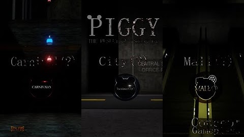 Piggy: The Result of Isolation - Carnival(?), City(?), and Mall(?) *CONCEPTS* Gameplays [ROBLOX]