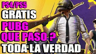 ¿QUE PASO CON PUBG GRATIS PARA PS4/PS5 Y PC ? - TODA LA VERDAD Y DETADALLES DE SU EVENTO EN STEAM