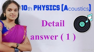 Factors affecting velocity of sound Lesson 5 Acoustics