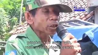 hansip lucu diacara hajatan (waassalaamu'alaikum bro akhem atau selamanya)