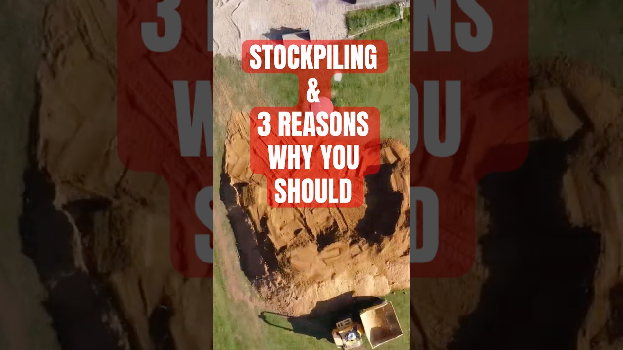 STOCKPILING - Why It Matters: Efficiency. Cost. Logistics!