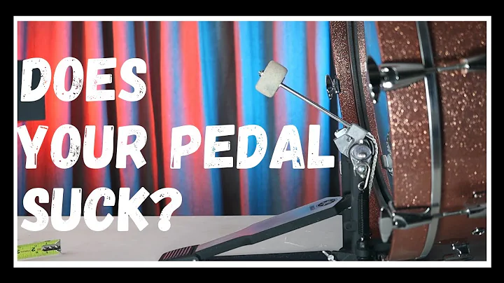 DO THE KICK PEDAL TEST to find out if your bass drum pedal is good - Then learn the proper set up