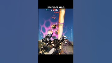 Beholder damage is 97% : war robot gameplay ❓